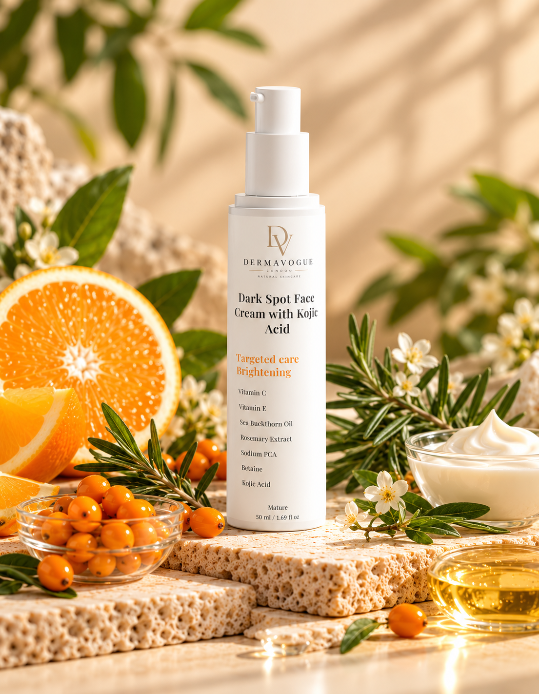 Dark Spot Face Cream with Kojic Acid | 50 ml